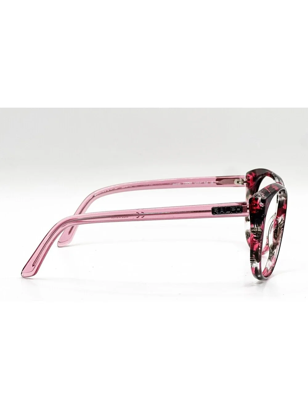 Ralph Lauren RA5161 1154 8H Pink And Black Cat Eye Eyeglass Frames 57-17-135